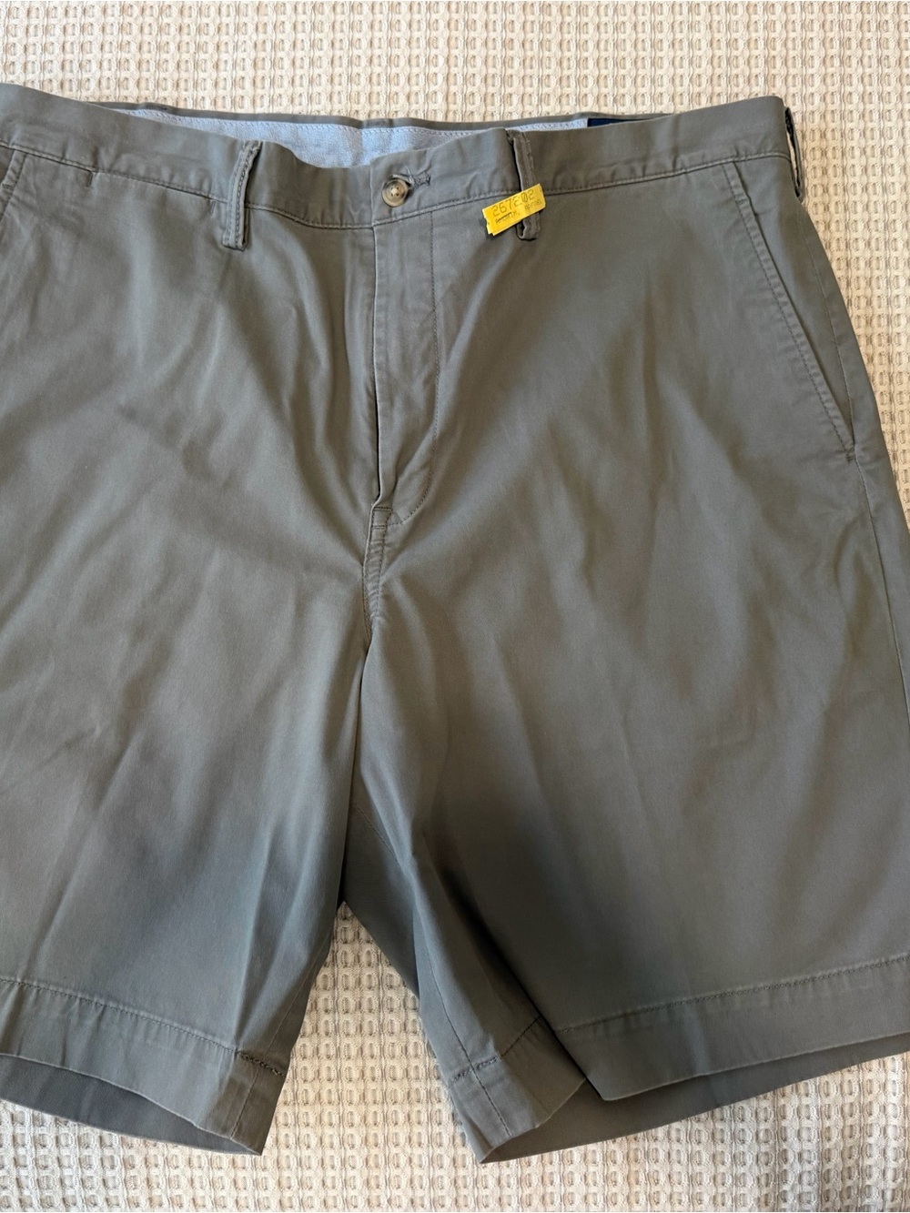 Ralph Lauren Olive Flat-Front Performance Shorts